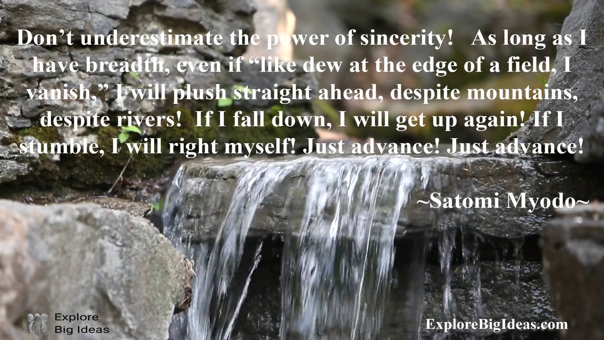 Myodo on Determination