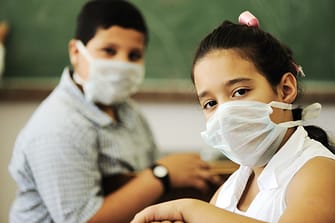 Children Masked in School | Explore Big Ideas Children masked in school.