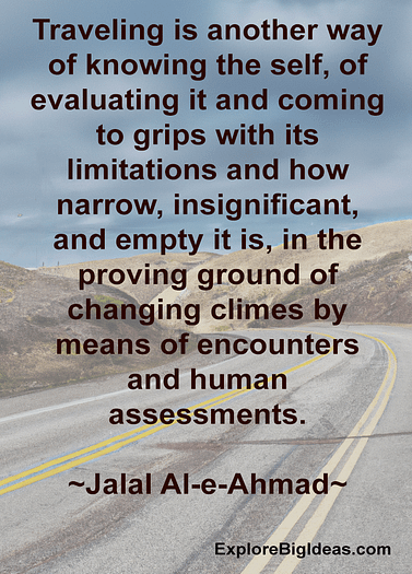 Jalal Al e ahmad on Travel | Explore Big Ideas Jalal Al-e-Ahmad on Travel