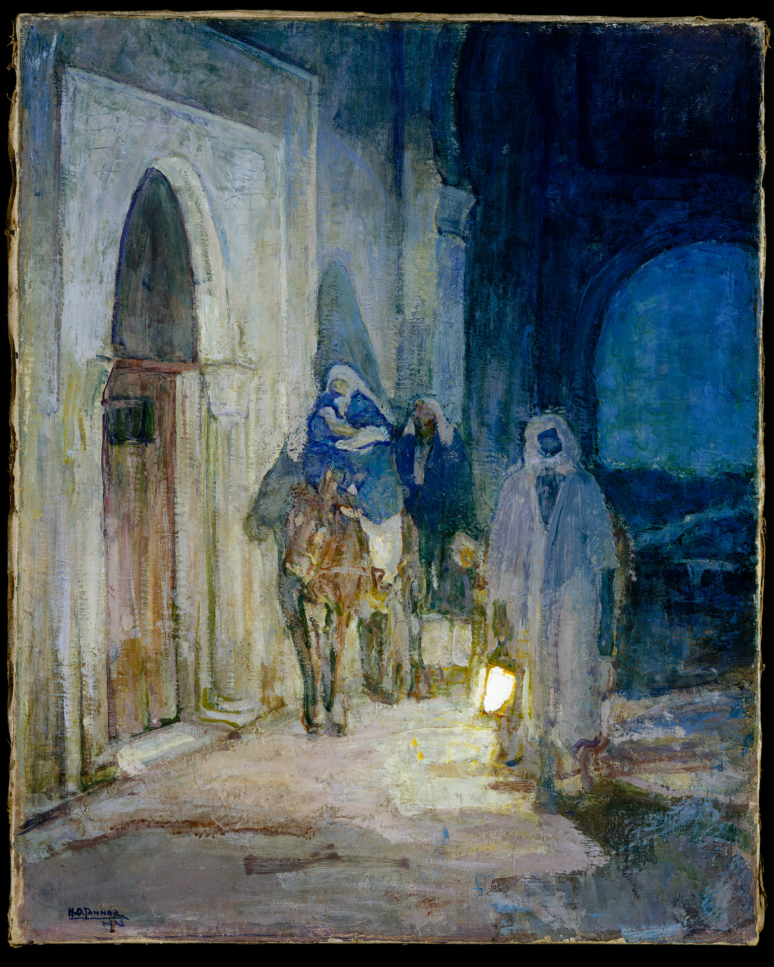 Flight into egypt 1923 henry ossawa tanner Flight to Egypt