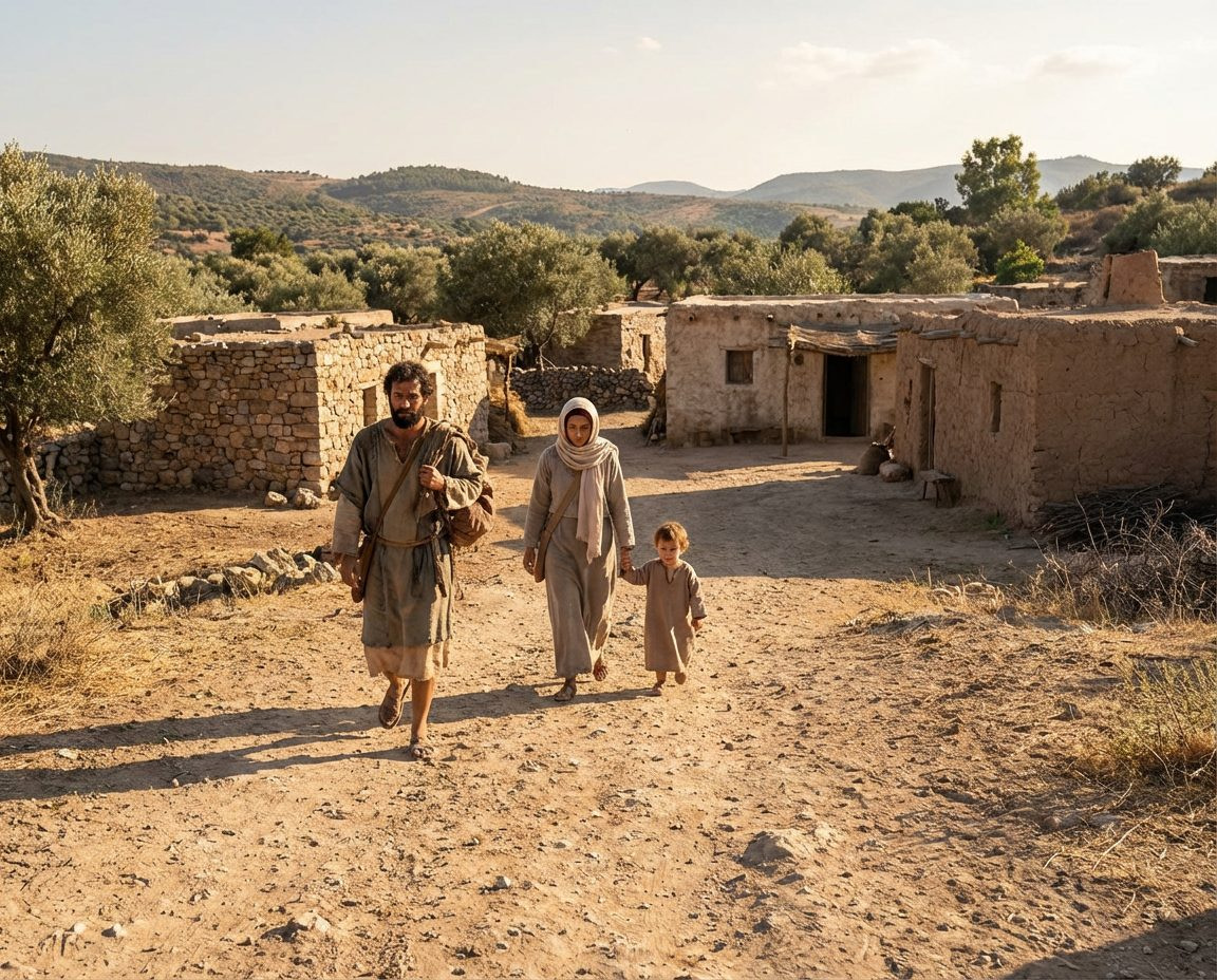Arriving in Nazareth
