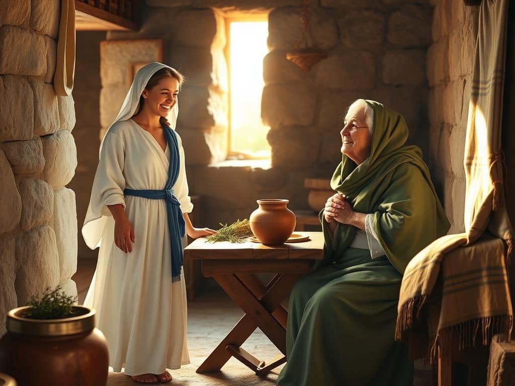 Mary and Elizabeth